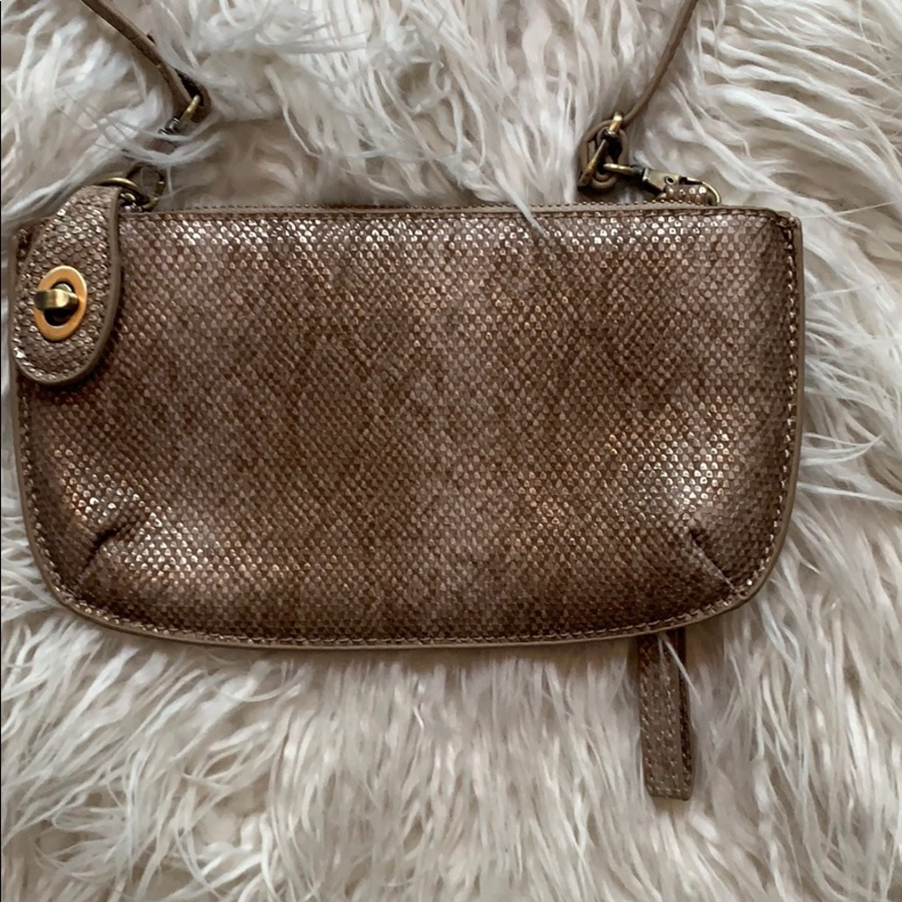 EUC! Gold/bronze crossbody